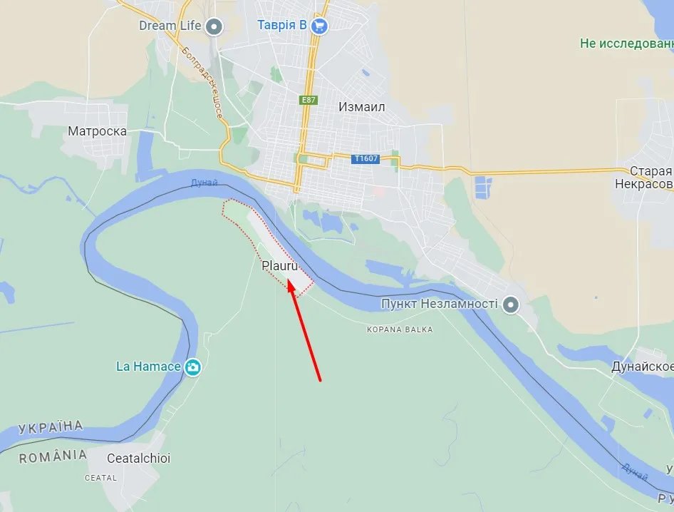 БПЛА россиян упал на румынской территории