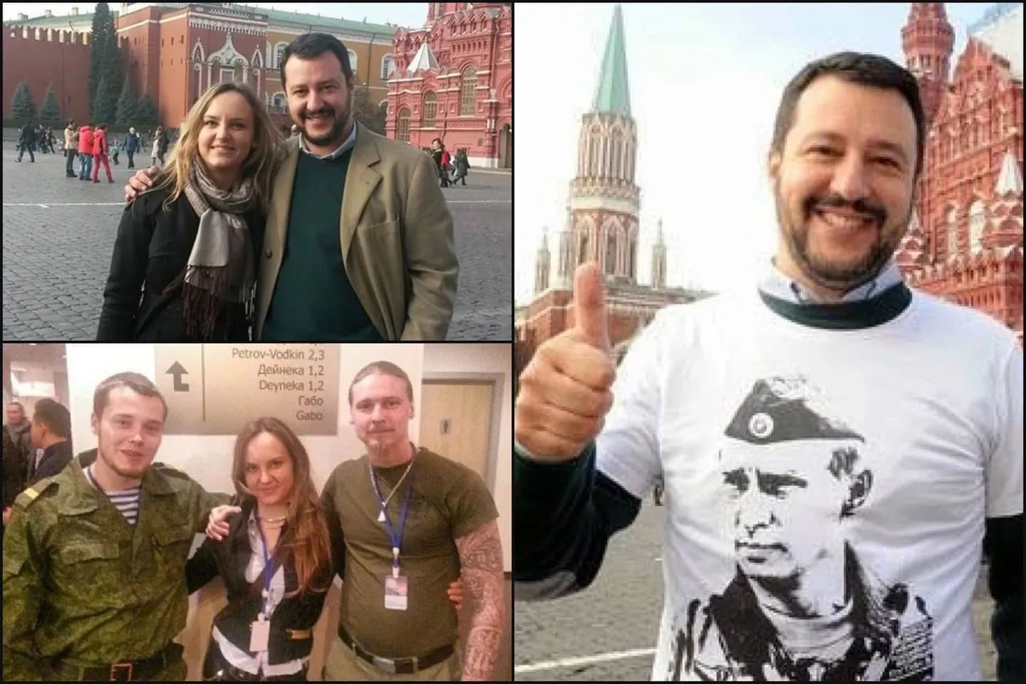 Осіпова з Сальвіні та російськими нацистами