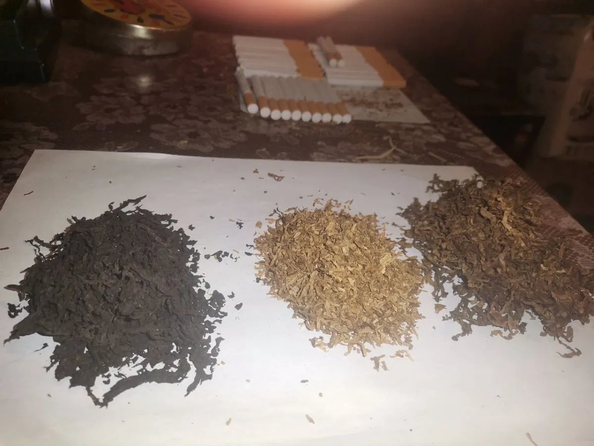 Три різних видів тютюну Три різних видів тютюну