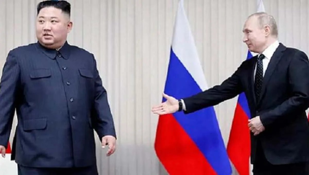 Путін та Кім Чен Ин Путін та Кім Чен Ин