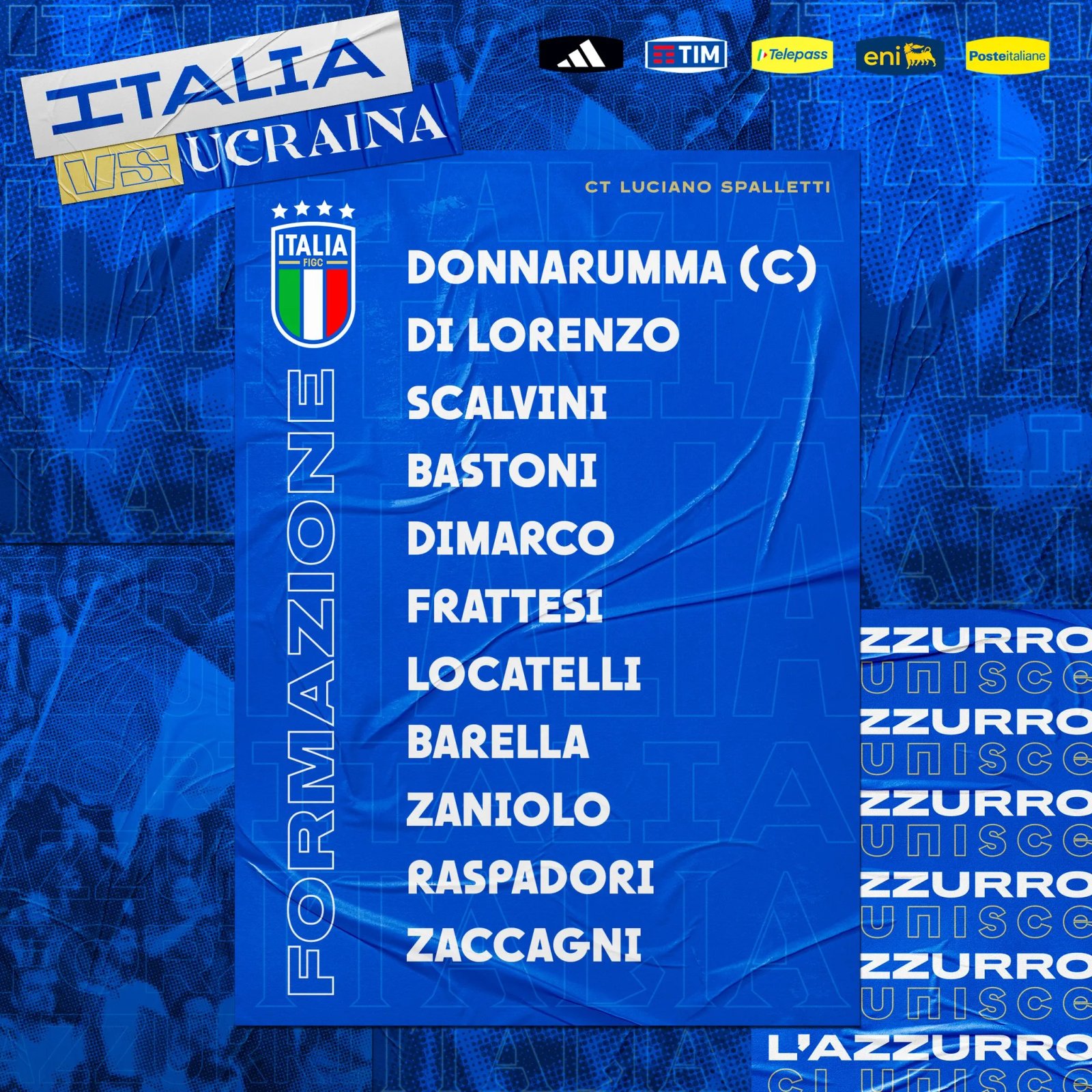 Команду выведет с капитанской повязкой Доннарумма