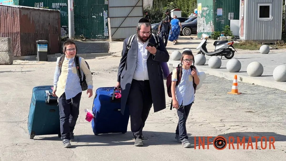 Хасиди в Умані на Рош га-Шана 2023 року