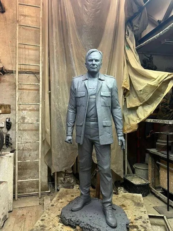 Такой вид планируется для памятнику коллаборанту Стремоусову