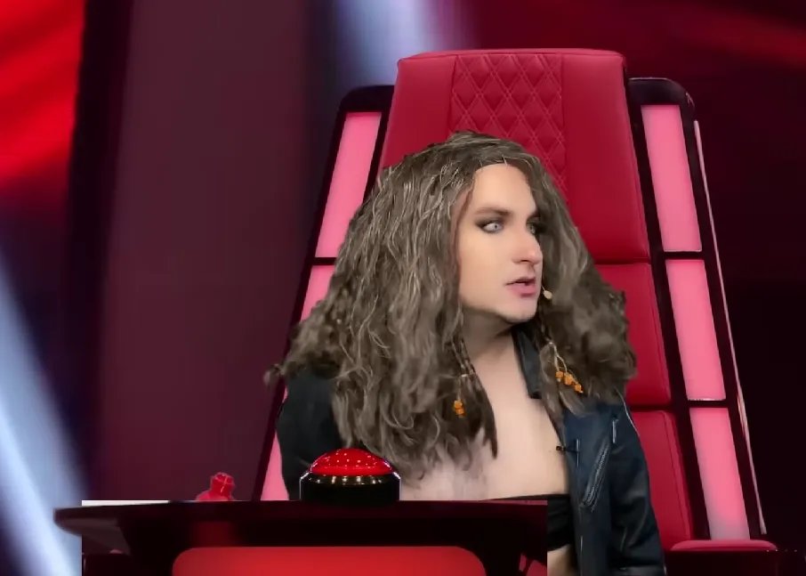 Юлія Саніна в пародії Вані Рассела
