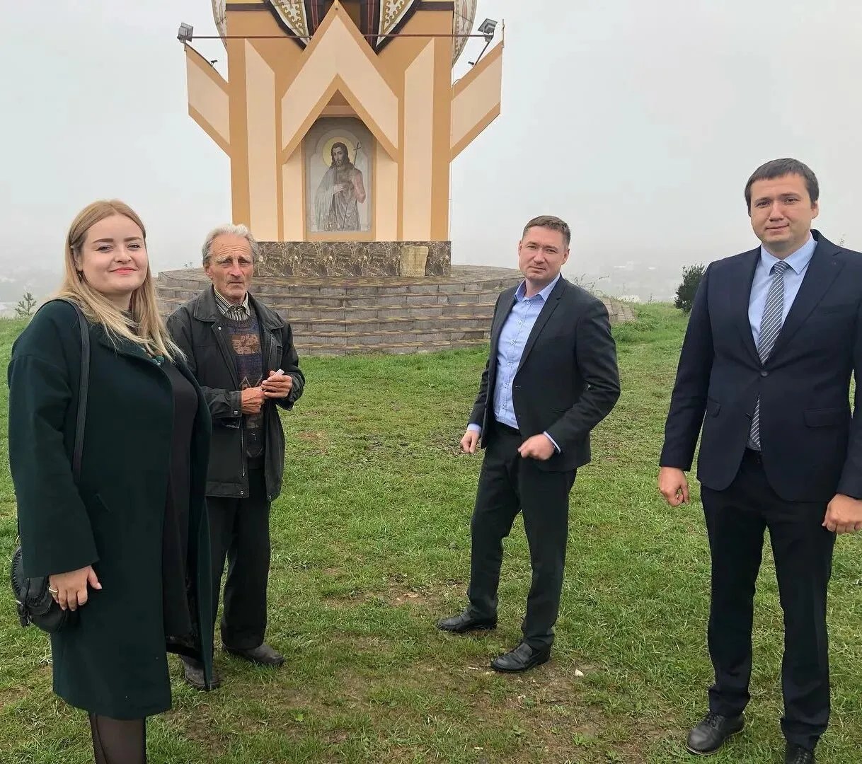 Слева направо – Наталья Муха, Емельян Иванов, Максим Козицкий, Степан Козицкий (фото 2020 года) Слева направо – Наталья Муха, Емельян Иванов, Максим Козицкий, Степан Козицкий (фото 2020 года)