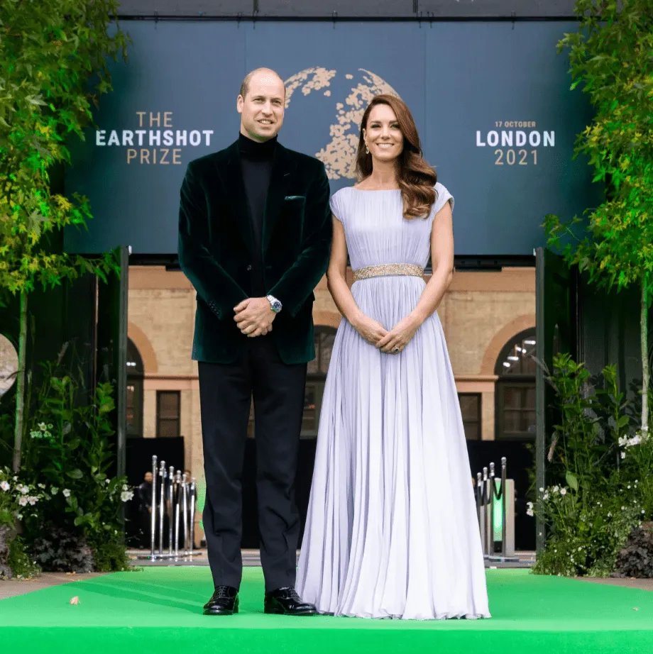 Принц Уильям и Кейт Миддлтон на первой премии Earthshot Prize в Лондоне