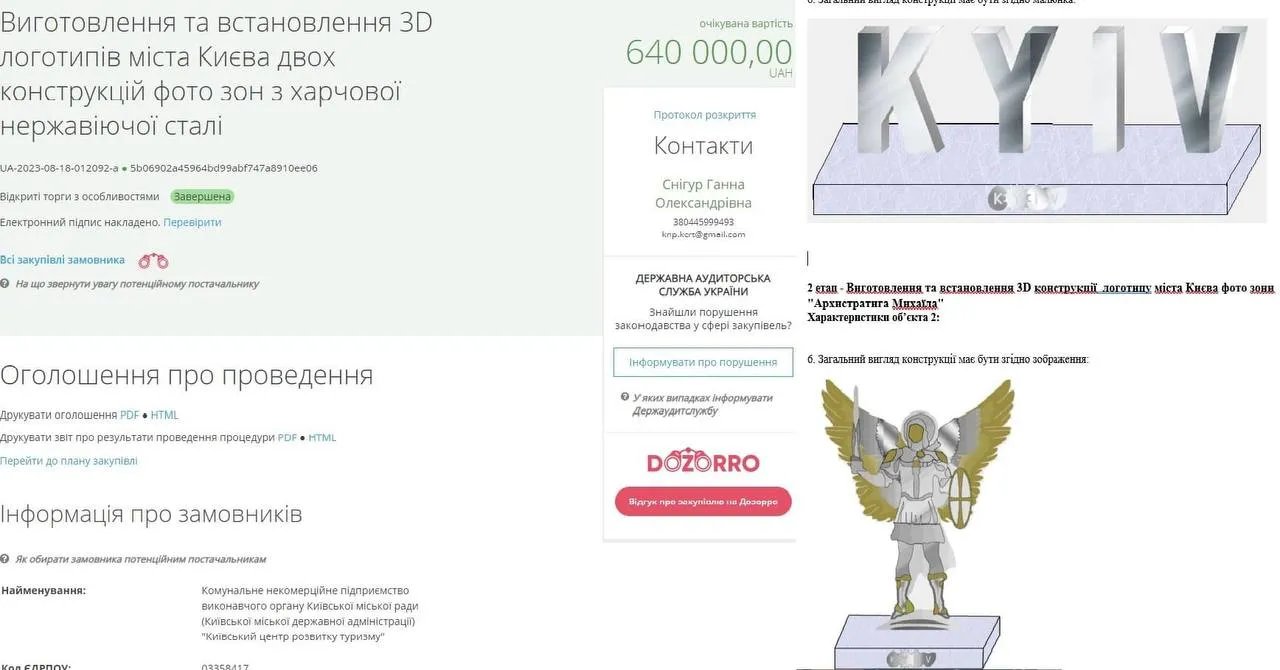 Подготовка к зиме: в Киеве решили установить две фотозоны стоимостью более 640 тыс гривен 1