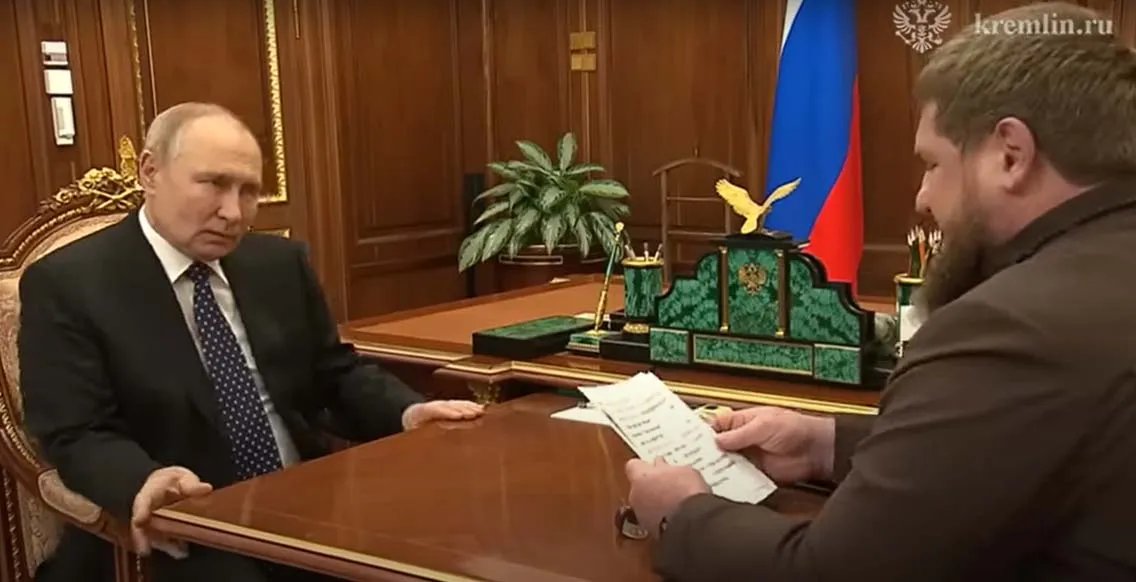 Путін та Кадиров Путін та Кадиров