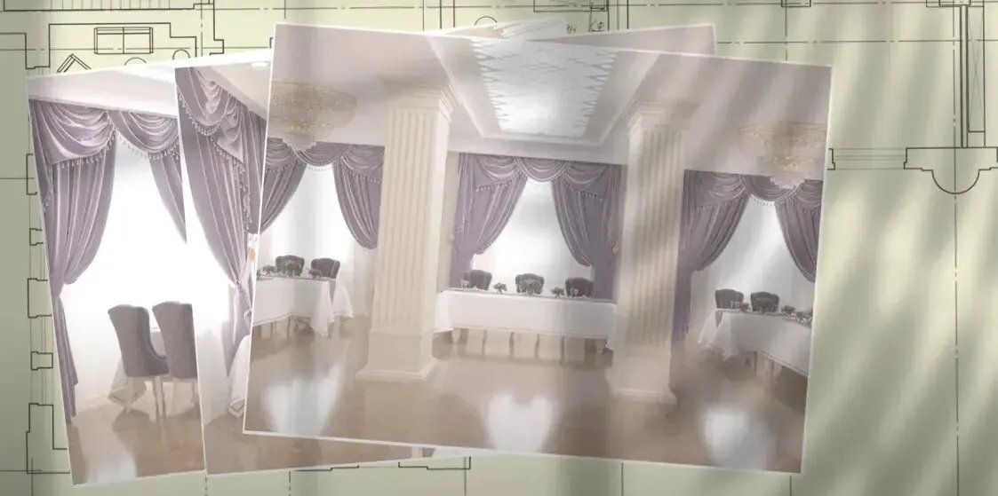 Комната для приема гостей. Скриншот с видео Комната для приема гостей. Скриншот с видео