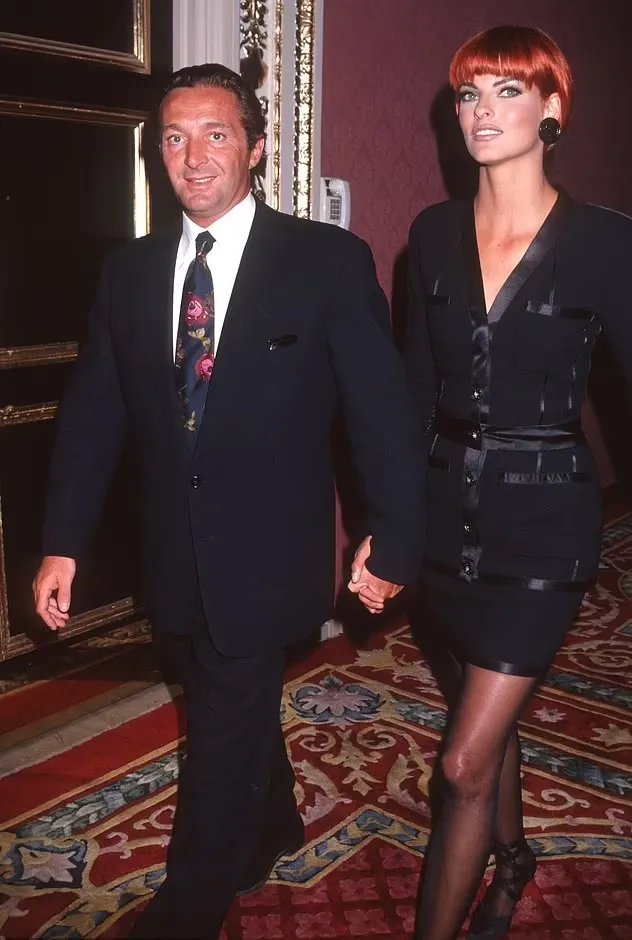 Линда Евангелиста и Джеральд Мари, 1991 год