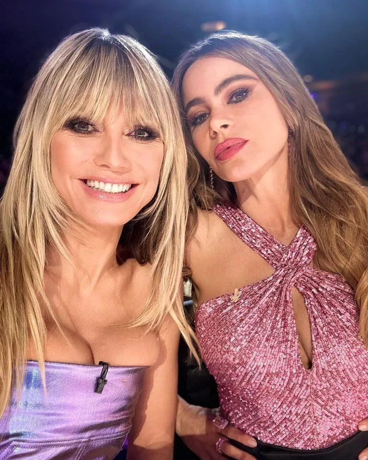 Гайди Клум и София Вергара