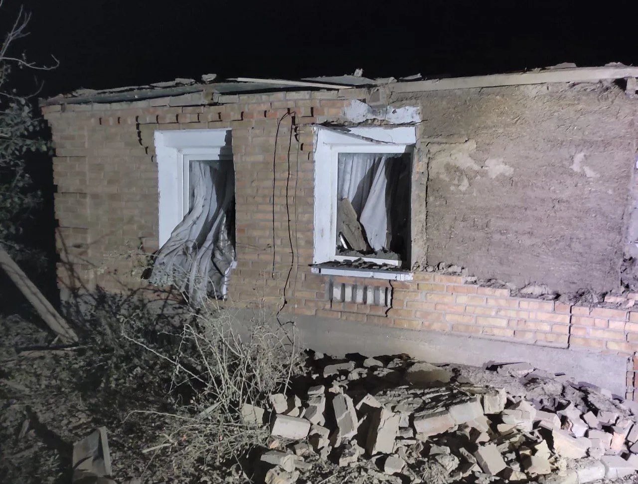 Последствия атаки противника. Фото: Сергей Лысак