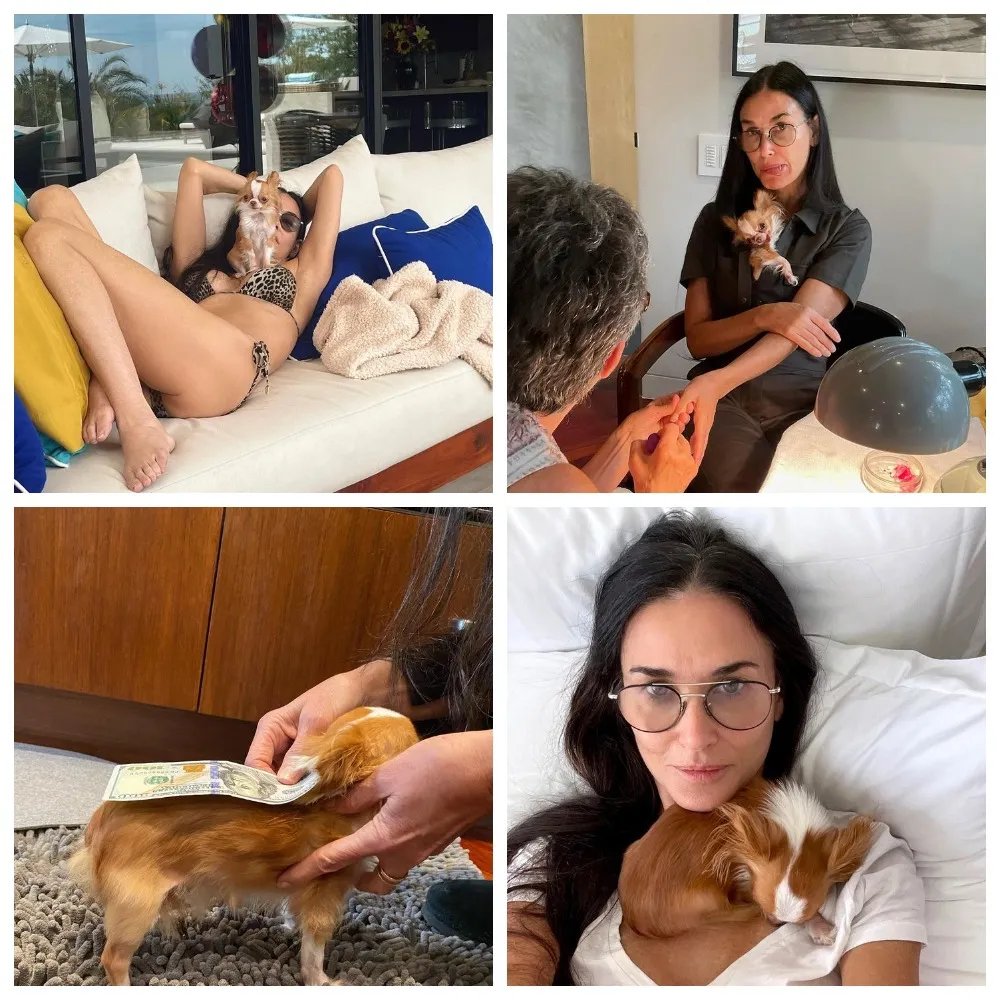 Колообіг Пілафа в житті Демі Мур