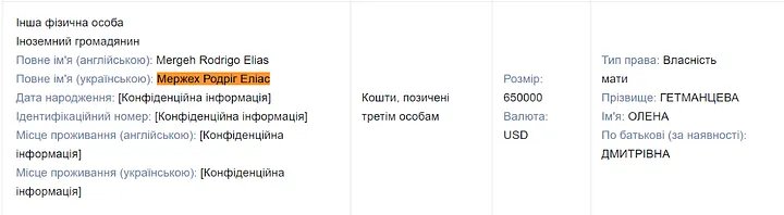 Ошибка в декларации Гетманцева