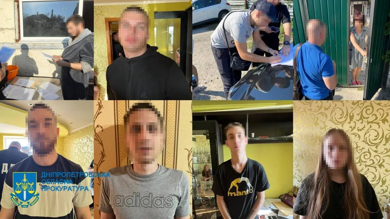 Шахрайський call-центр у Дніпрі. Фото: прокуратура