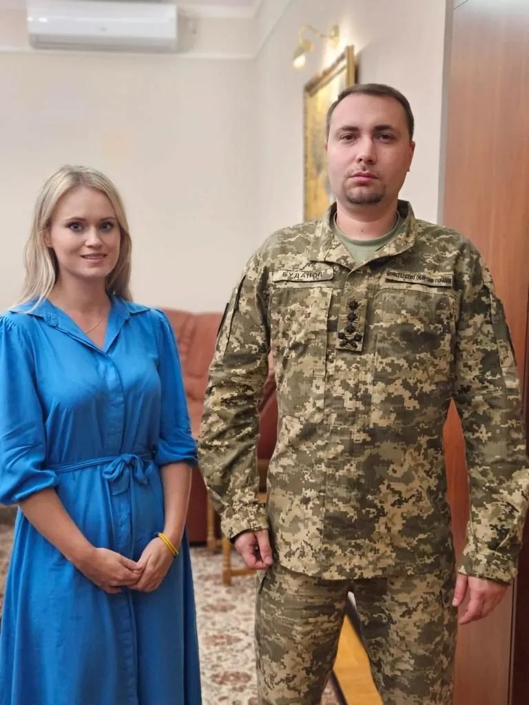 Кирило Буданов та Джейд МакГлинн. Фото: ГУР