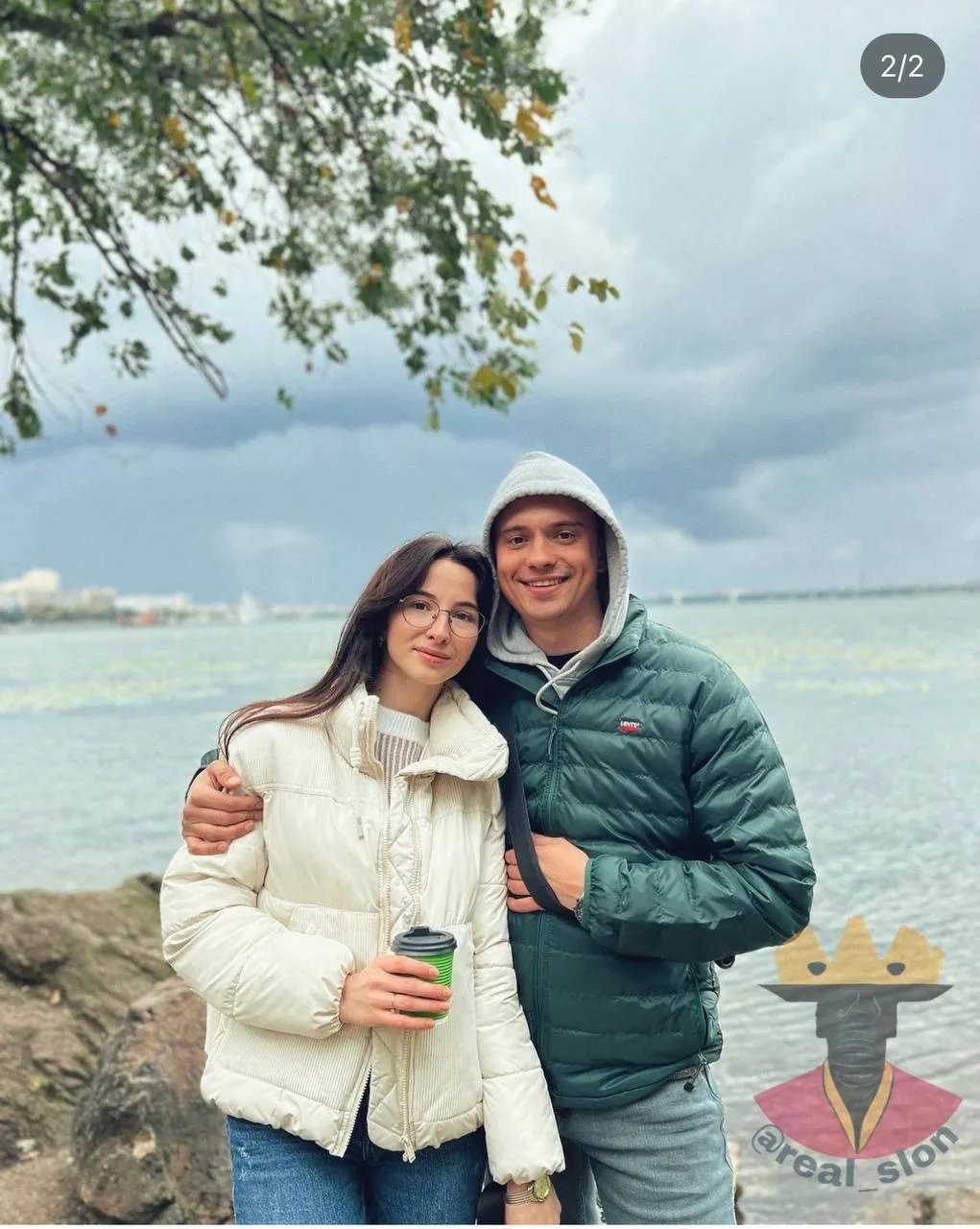 Сергей Бойченко с любимой девушкой