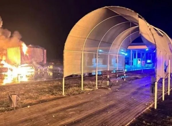 Наслідки удару по Орловці, що на кордоні з Румунією