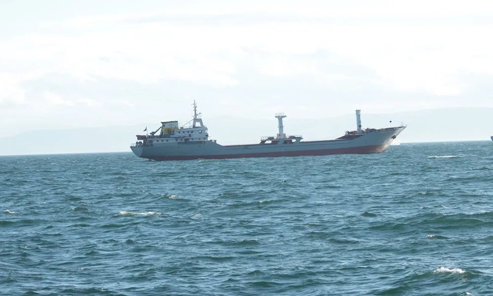 Судно Kafkametler у водах Чорного моря Судно Kafkametler у водах Чорного моря