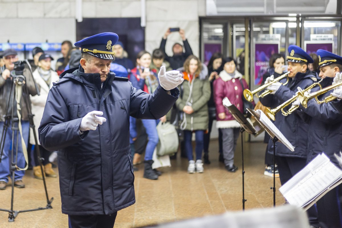Начальник военного оркестра Александр Садовский