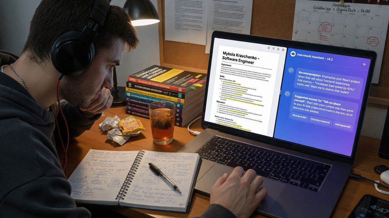 ИИ помогает подготовиться к работе подготовка к собеседованию с ИИ