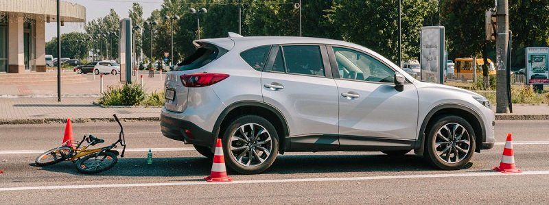 ДТП на Космической: 14-летний мальчик на велосипеде въехал в Mazda СХ-5