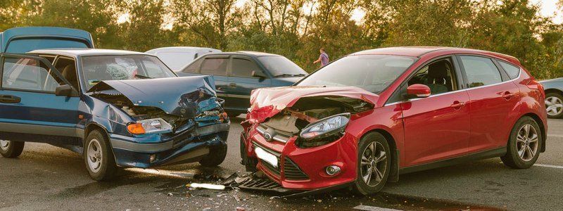 На Малиновского столкнулись Ford и ВАЗ