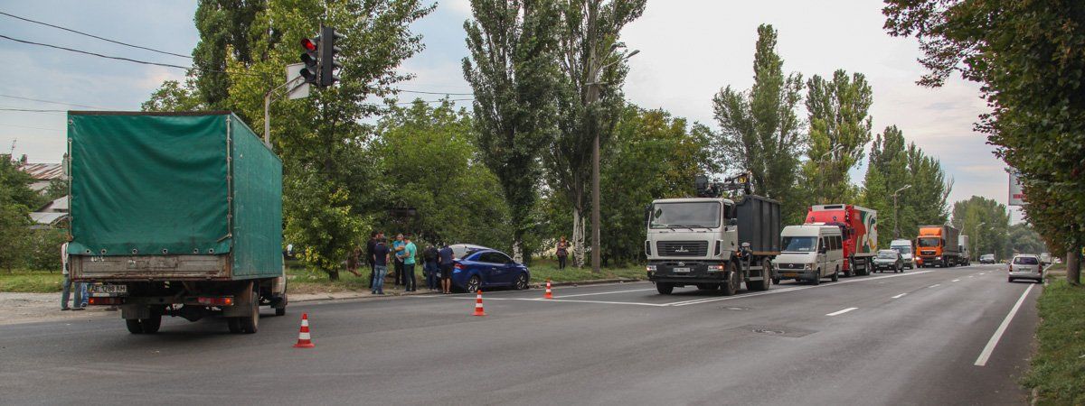 На проспекте Мазепы случилось сразу два ДТП