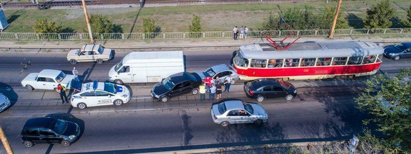 ДТП на Старом мосту: появилось видео момента аварии