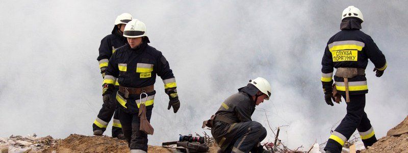 В Днепре в районе Телевизионной горела балка