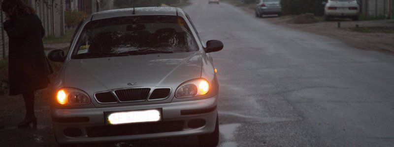 На Гринченко Daewoo наехал на пешехода