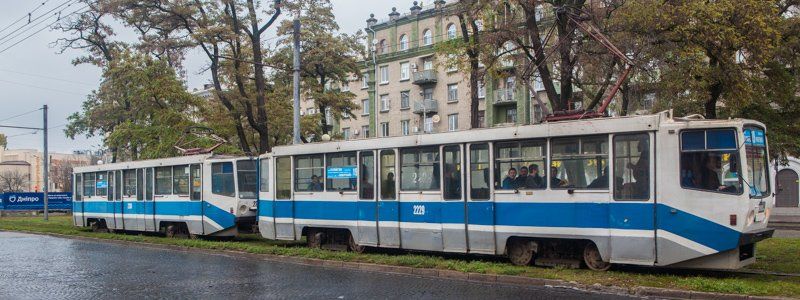 В Днепре состоялись «покатушки» на трамвае