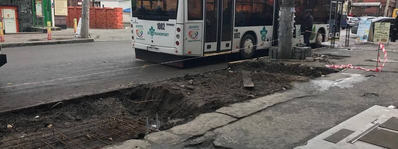 На улице Глинки снесли остановку: что будет вместо нее