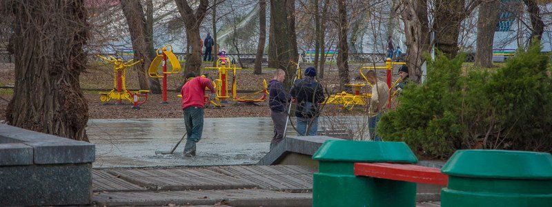 В парке им. Глобы построят современную детскую площадку