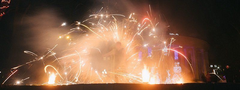 В Новокодакском парке откроют новогоднюю елку