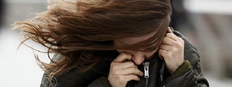 В Днепре и области из-за сильного ветра объявили штормовое предупреждение