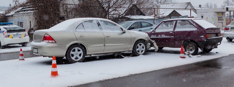 На Передовой Nissan влетел в ЗАЗ: пострадал ребенок