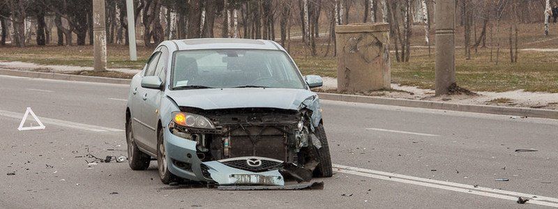 В Днепре ищут свидетелей ДТП на Набережной Победы