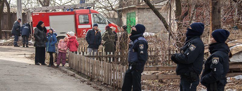 В Днепре горел жилой дом