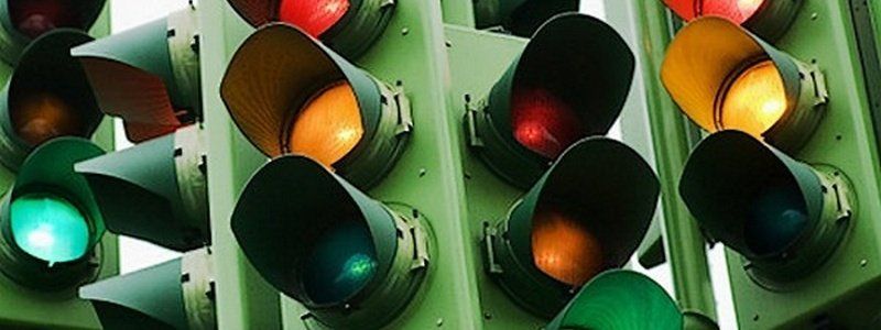 В Днепре из-за непогоды отключили светофоры