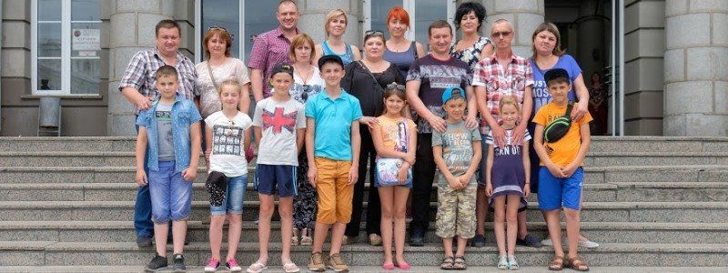 Дети участников АТО отправились на отдых в Данию