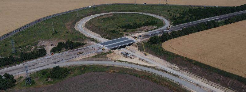 Под Днепром заканчивают строительство моста, который избавит город от петли