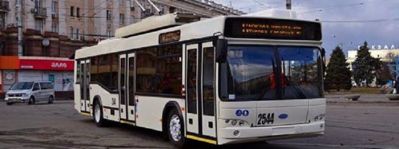 В Днепре на выходных не будут ходить троллейбусы