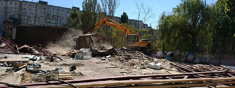 На Победе демонтировали еще один рынок (ФОТО, ВИДЕО)