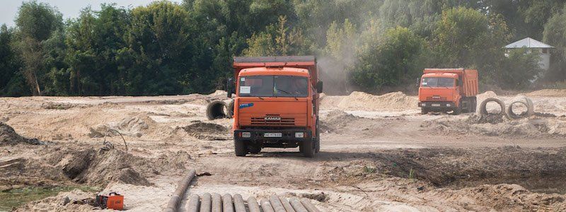 Как в Днепре проходит реконструкция Набережной Победы