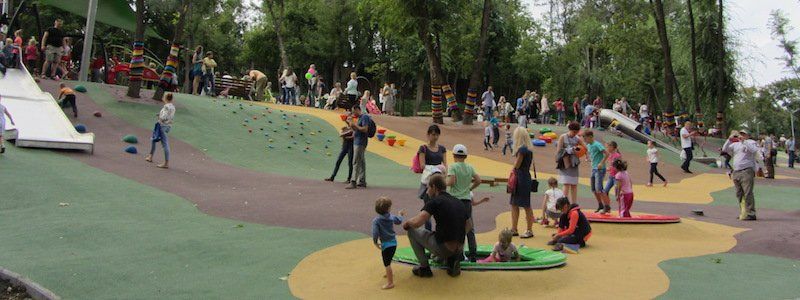 В Днепре на День города прошел праздник в парке "Зеленый Гай"