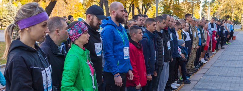 В Днепре прошел забег памяти погибших воинов АТО: как это было