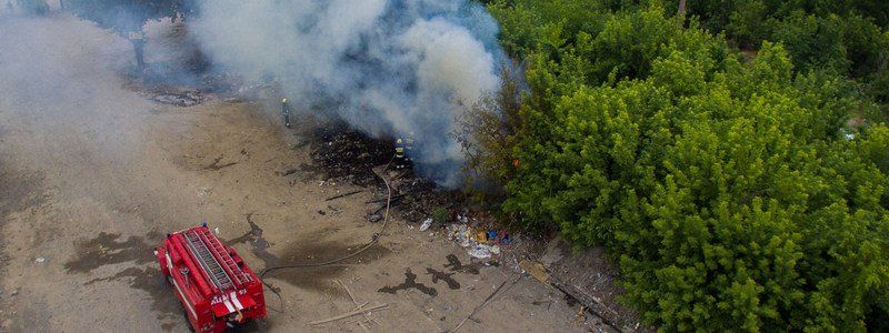 В Днепре сохраняется высокая пожарная опасность