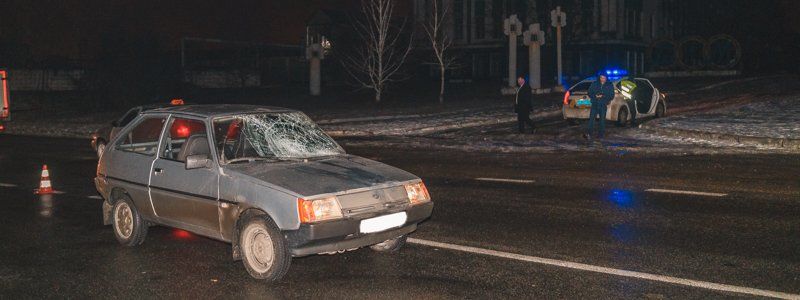 В Днепре на улице Маяковского сбили пожилого мужчину