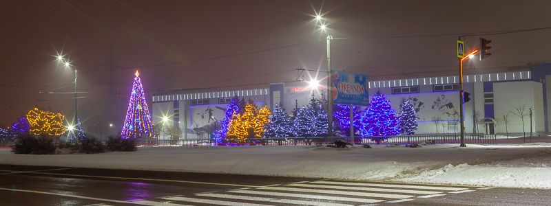 Как выглядит Ледовая арена в Днепре под покровом снега